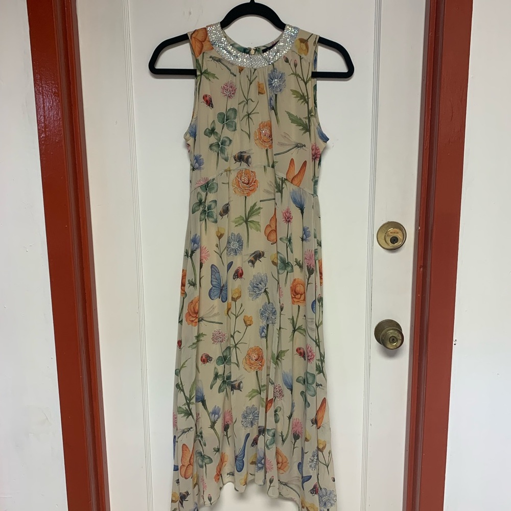 Anthropologie - Butterfly Garden Midi by Pankaj & Nidhi
Size 00P